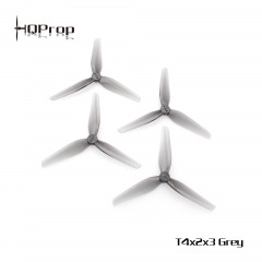 HQProp T4X2X3 Grey （2CW+2CCW)-Poly Carbonate
