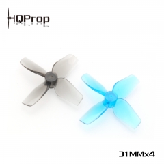 HQ Micro Whoop Prop 31MMX4  (2CW+2CCW)-Poly Carbonate-1MM Shaft