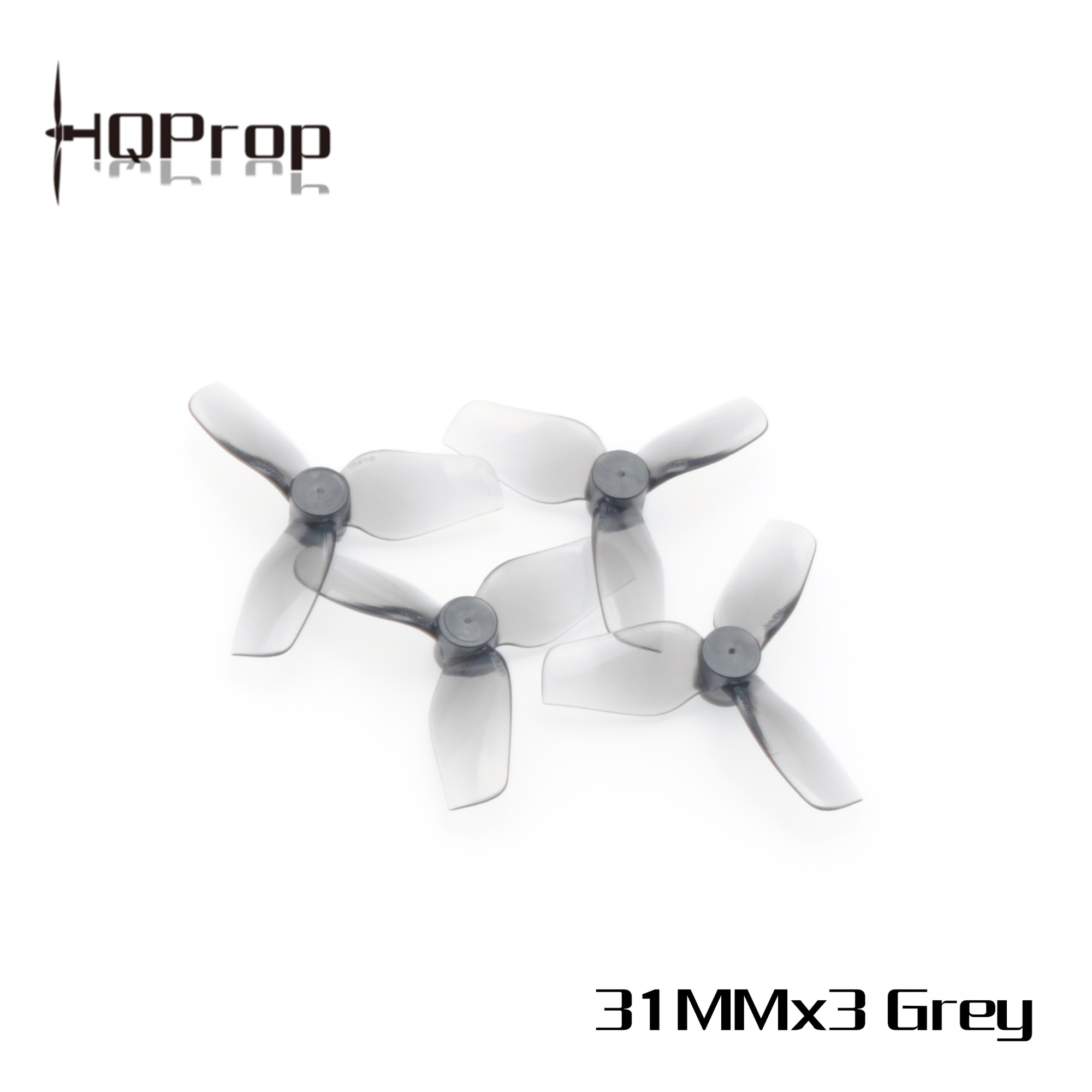 -Poly Carbonate-0.8MM Shaft HQ Micro Whoop Prop 31MMX3 2CW+2CCW