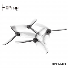 HQProp Duct-T90MMX3 for Cinewhoop Grey (2CW+2CCW)-Poly Carbonate